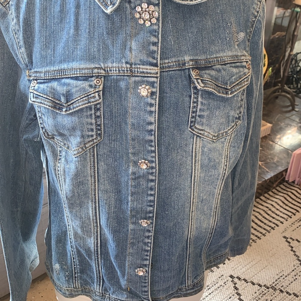 Gently Loved Brighton Denim Jacket Beautiful!! - Picture 5 of 15